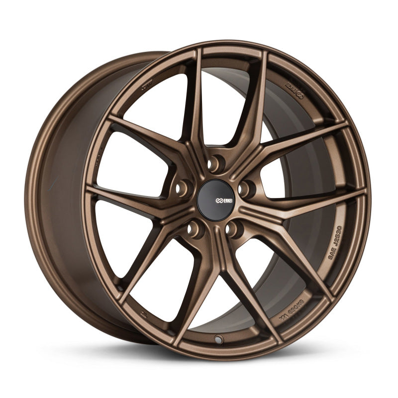 Enkei TSR-X 20x8.5 40mm Offset 5x114.3 BK 72.6mm Bore Gloss Bronze Enkei