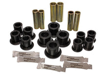 Load image into Gallery viewer, Energy Suspension 97-03 Ford F100/F150/F250 2WD Black Rear Leaf Spring Bushing Set