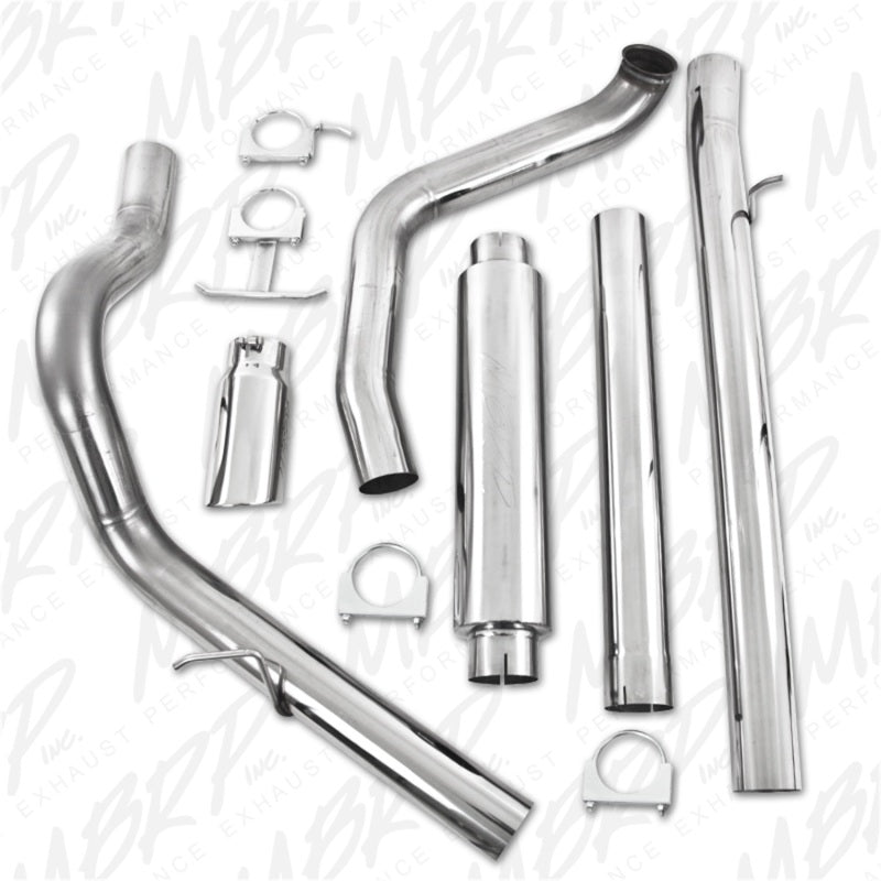 MBRP 1999-2003 Ford F-250/350 7.3L Turbo Back Single Side - eliteracefab.com