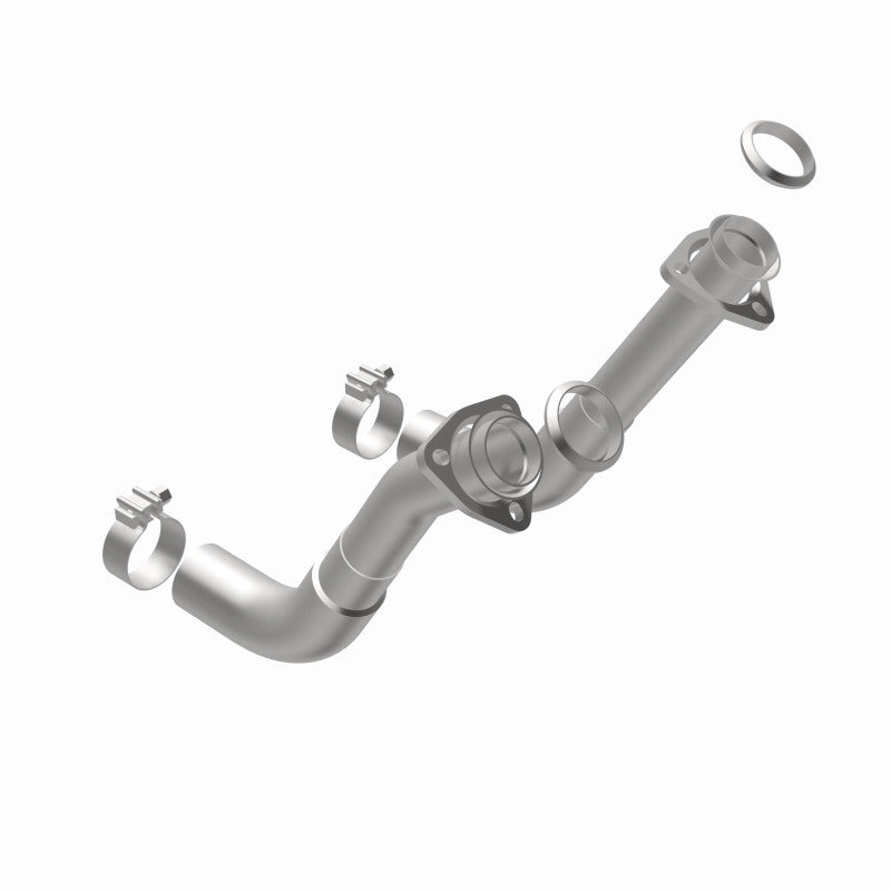 MagnaFlow 66-72 Chevy C10 Pickup V8 2-Piece Front Exhuast Pipe Kit (2in Tubing/Clamps/Inlet Flanges) Magnaflow