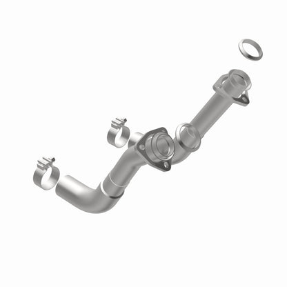 MagnaFlow 66-72 Chevy C10 Pickup V8 2-Piece Front Exhuast Pipe Kit (2in Tubing/Clamps/Inlet Flanges) Magnaflow