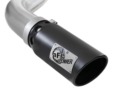 aFe 2021 Ford F-150 V6-3.0L (td) Large Bore 409 SS DPF-Back Exhaust System aFe