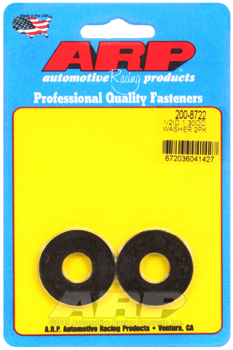 ARP 1/2 ID 1.30 OD Black Oxide Washer Kit (2 Pieces) ARP