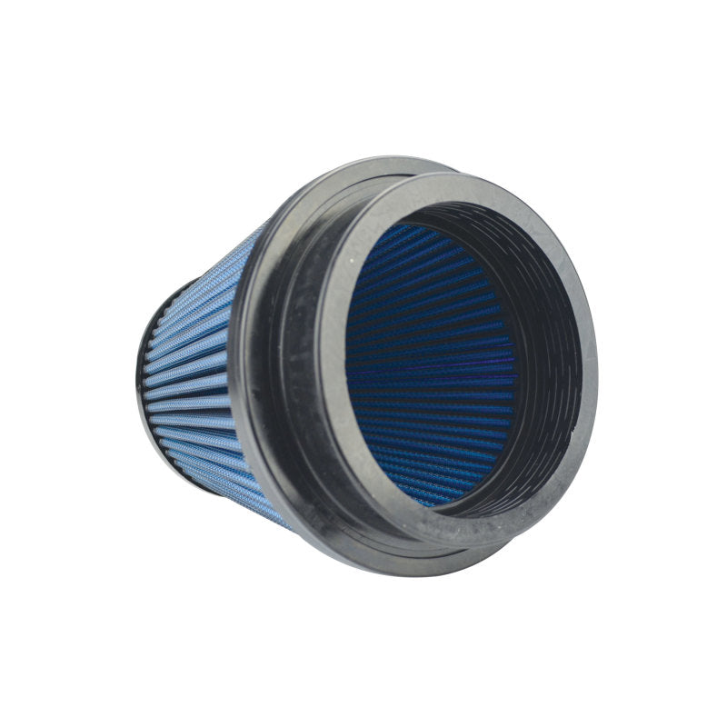 Injen NanoWeb Dry Air Filter 4in Flange ID / 5.5in Base / 5.4in Height / 4in Top - eliteracefab.com