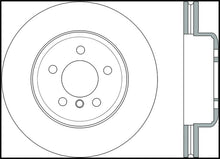 Load image into Gallery viewer, STOPTECH 2011-2013 BMW 535I / 2012-2016 BMW 640I SLOTTED &amp; DRILLED FRONT LEFT BRAKE ROTOR, 127.34124L - eliteracefab.com