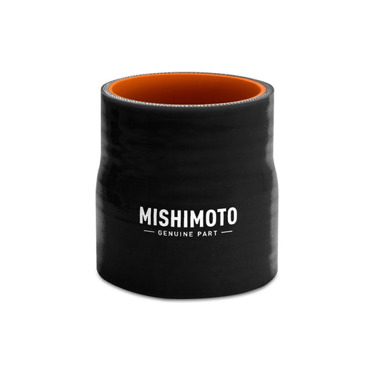 Mishimoto 3in. to 3.5in. Silicone Transition Coupler - Black - eliteracefab.com