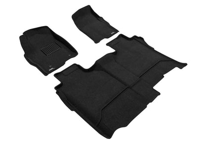 3D MAXpider L1GM02504709 2019-2022 Chevrolet/GMC Silverado/Sierra Elegant Floor Mat Set - Black