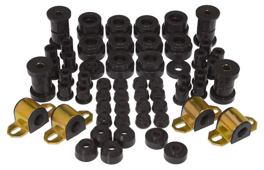 Prothane Total Vehicle Suspension Bushing Kit for 1980–1986 Jeep CJ5/CJ7, Black – 1-2003-BL
