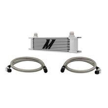 Load image into Gallery viewer, Mishimoto Universal 10 Row Oil Cooler Kit (Metal Braided Lines) - eliteracefab.com