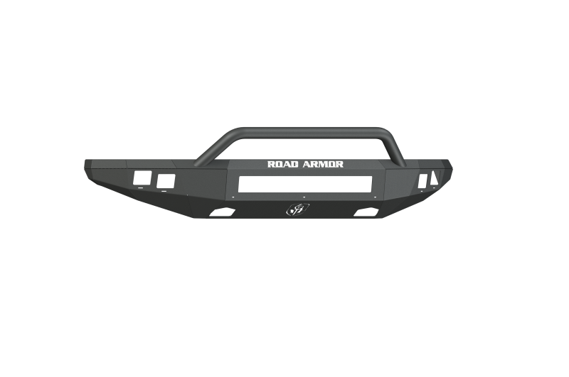 Road Armor 10-14 Ford Raptor Stealth Front Bumper w/Pre-Runner Guard - Tex Blk Road Armor