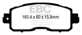 EBC RedStuff Front Brake Pads - DP33011C