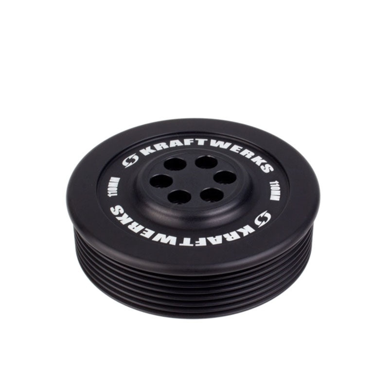 KraftWerks Supercharger Pulley - 110mm 7 Rib - eliteracefab.com