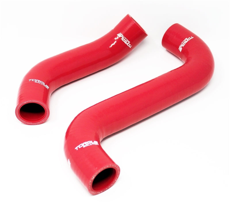 Torque Solution 02-07 Subaru WRX / 04-07 STI Silicone Radiator Hose Kit - Red - eliteracefab.com