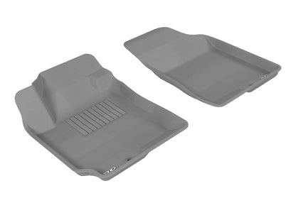 3D MAXpider L1HY02911501 2007-2010 Hyundai Elantra Kagu 1st Row Floormat - Gray