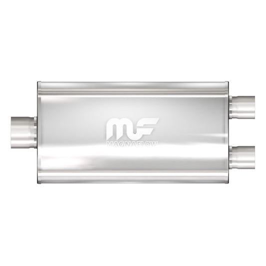 MagnaFlow Muffler 409SS 22x5x11 3/3.5 D/C 6L Magnaflow