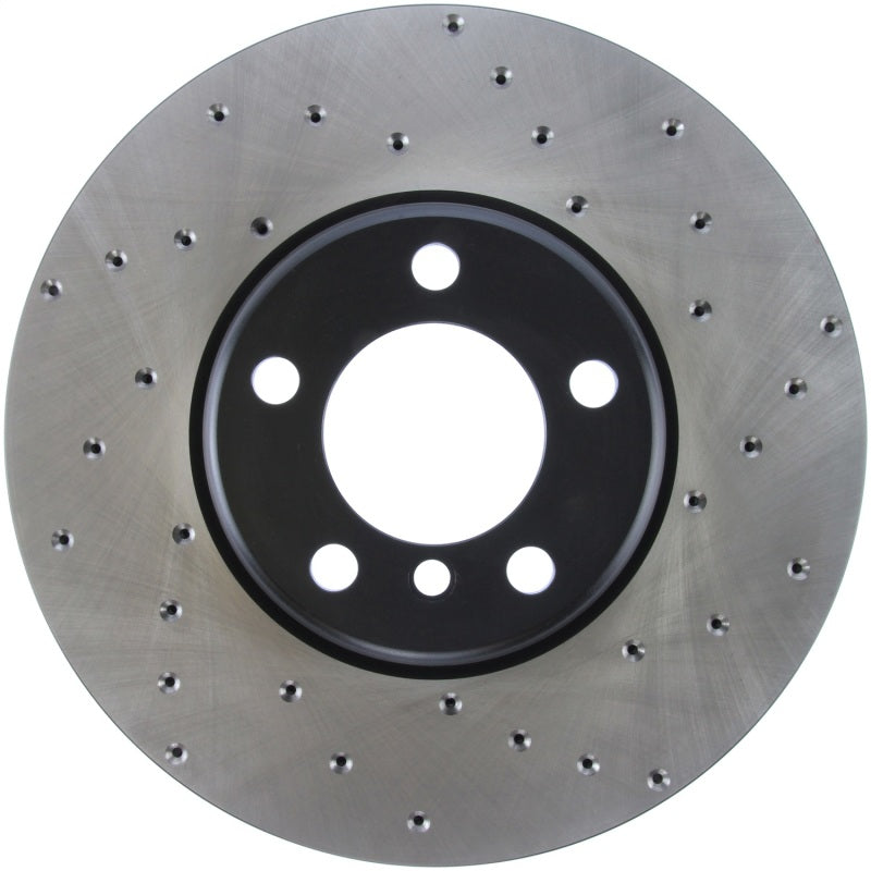 STOPTECH 12-15 BMW 335I DRILLED LEFT FRONT ROTOR, 128.34140L - eliteracefab.com