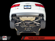 Load image into Gallery viewer, AWE Tuning Audi C7 / C7.5 S6 4.0T Touring Edition Exhaust - Polished Silver Tips - eliteracefab.com