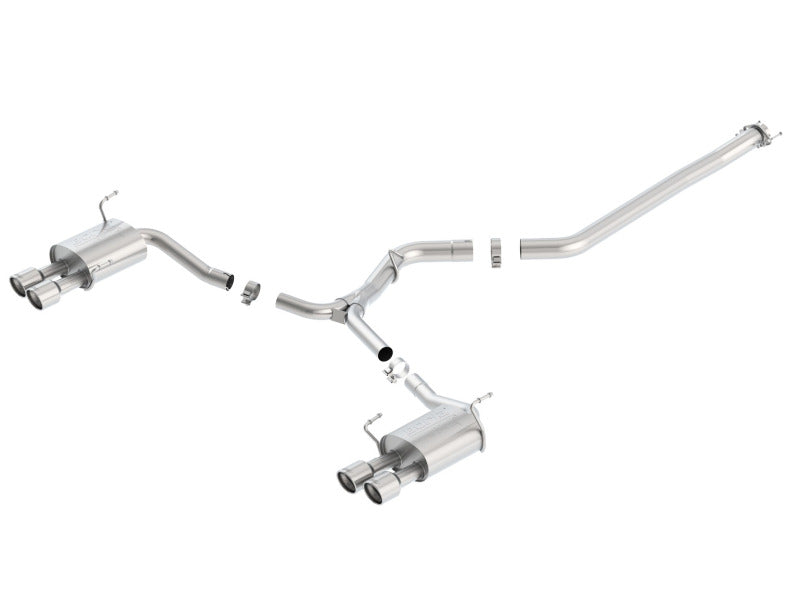 Borla 11-14 Subaru Impreza WRX/STI Sedan 4dr ATAK SS Catback Exhaust - eliteracefab.com