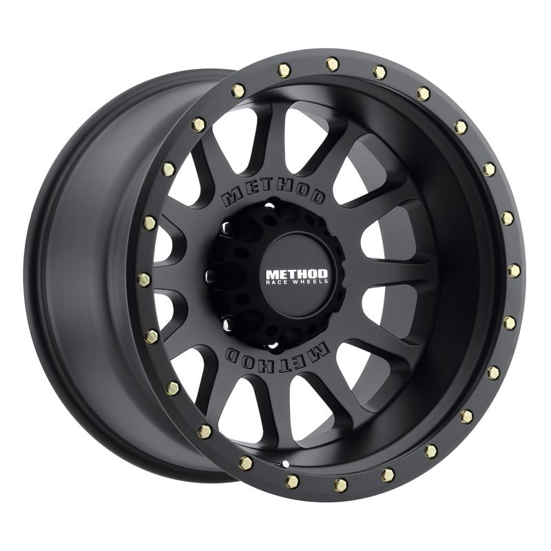 Method Race Wheels MR605 NV, 20 x 10, -24mm Offset, 8x170, 124.9mm Centerbore, Matte Black - eliteracefab.com