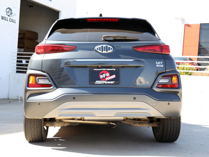 aFe Takeda 2-1/2in 304 SS Axle-Back Exhaust 18-21 Hyundai Kona L4 1.6L (t) - eliteracefab.com