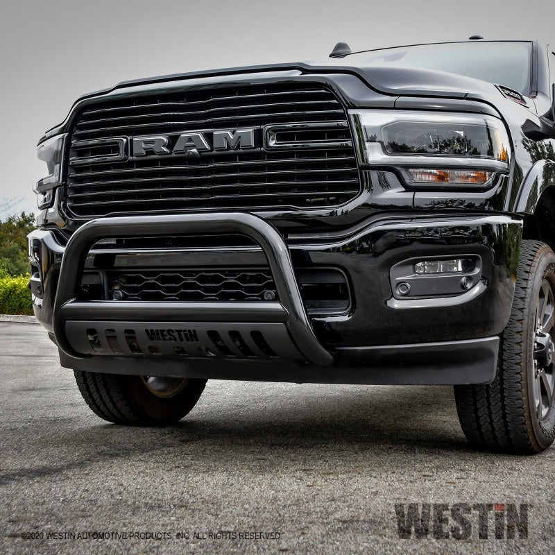 Westin 19-20 Ram 2500/3500 E-Series Bull Bar - Black - eliteracefab.com