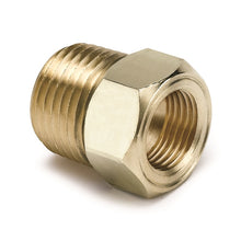 Load image into Gallery viewer, Autometer 1/2 inch NPT Male Brass for Mechanical Temp. Gauge Adapter - eliteracefab.com