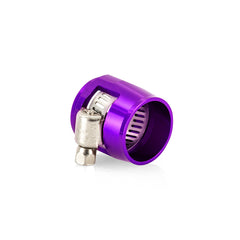 Mishimoto Aluminum -12AN Hex Finishers - Purple