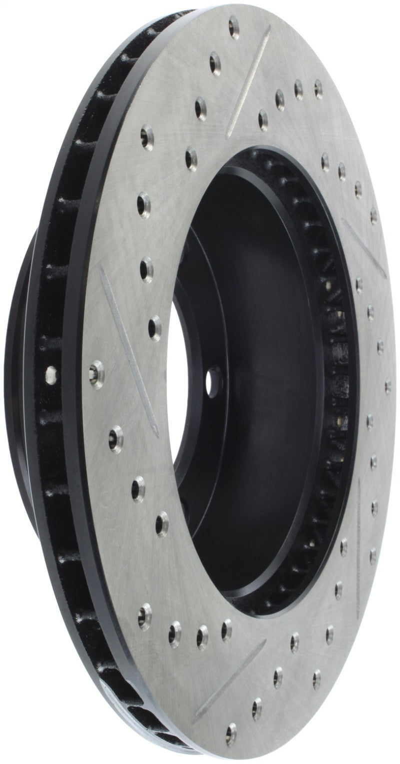 StopTech 95-03 Toyota Tacoma (6 Lug) / 96-00 4Runner Front Left Slotted & Drilled Rotor Stoptech