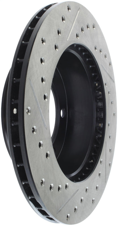 StopTech 95-03 Toyota Tacoma (6 Lug) / 96-00 4Runner Front Left Slotted & Drilled Rotor Stoptech