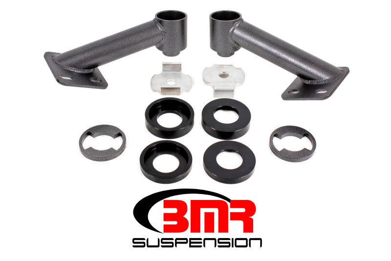 BMR CRADLE BUSHING LOCKOUT KIT BLACK (2015+ MUSTANG) - eliteracefab.com