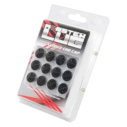 WHEEL MATE MONSTER LUG NUT CAPS – BLACK 14×1.50 - eliteracefab.com