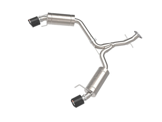 aFe POWER Takeda 06-13 Lexus IS250/IS350 SS Axle-Back Exhaust w/ Carbon Tips - eliteracefab.com