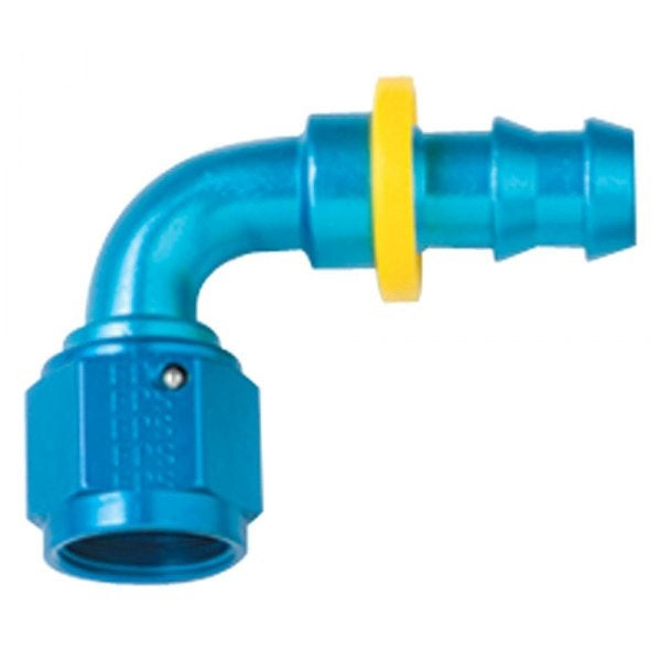 Fragola Performance Systems 209006 8000 Series Push-Lite Race Hose End - 90 Degree Fragola