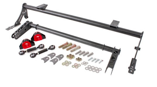 BMR ANTI-ROLL BAR REAR XTREME KIT HOLLOW 35MM BLACK (05-14 MUSTANG) - eliteracefab.com