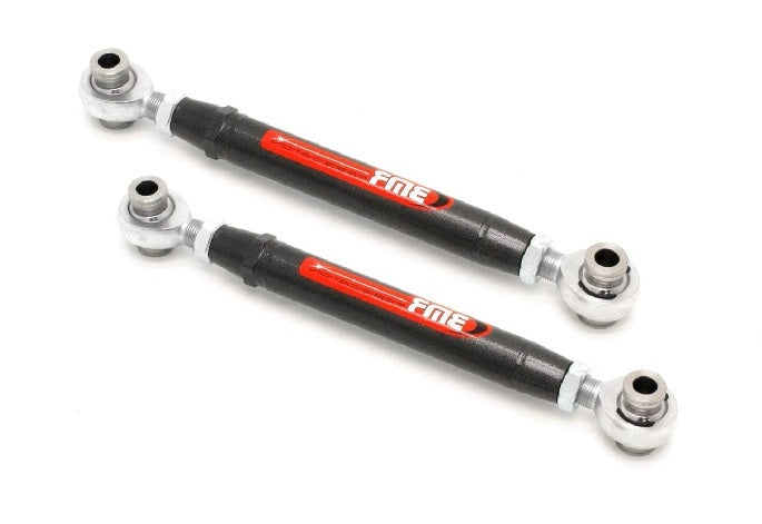 BMR REAR TOE RODS ADJ ROD ENDS (10-15 CAMARO) - Black - eliteracefab.com