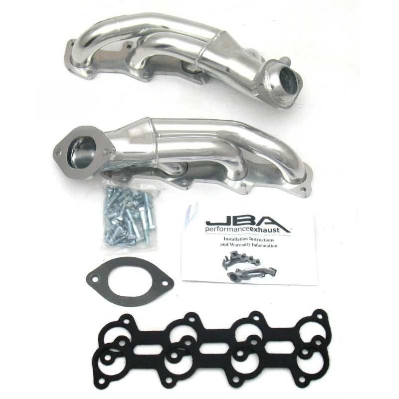 JBA 99-04 Ford Mustang 4.6L 2V 1-5/8in Primary Silver Ctd Cat4Ward Header JBA