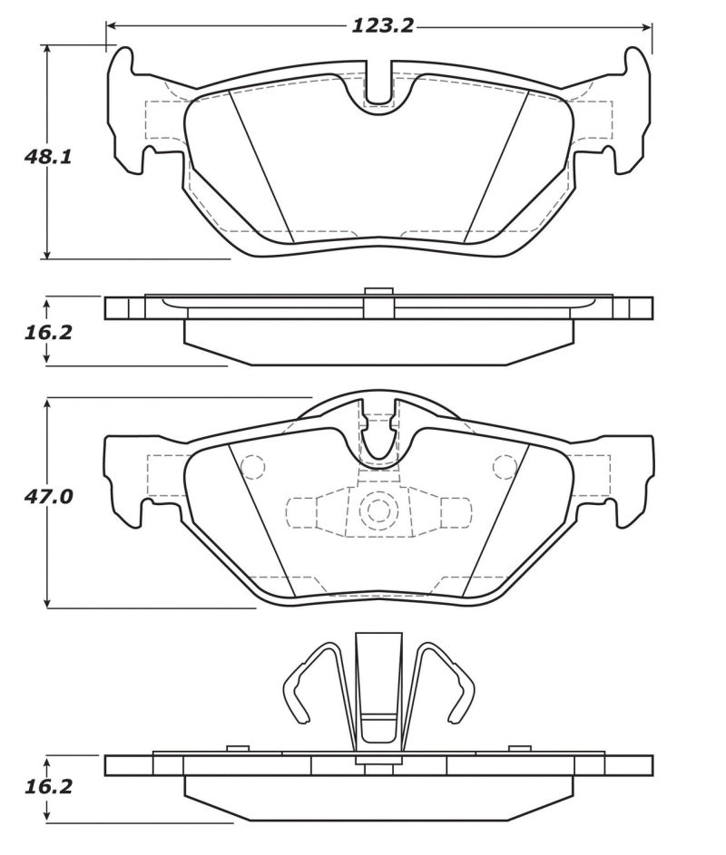 StopTech Street Touring Brake Pads - eliteracefab.com