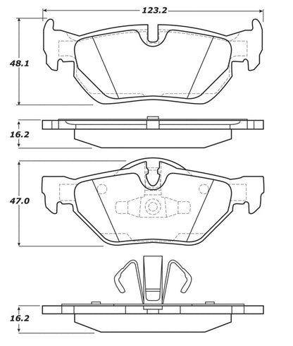 StopTech Street Touring Brake Pads - eliteracefab.com