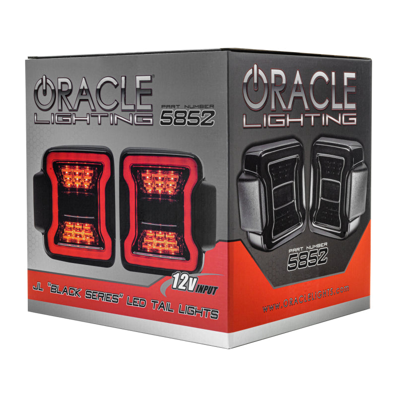 Oracle Jeep Wrangler JL Black Series LED Tail Lights - eliteracefab.com