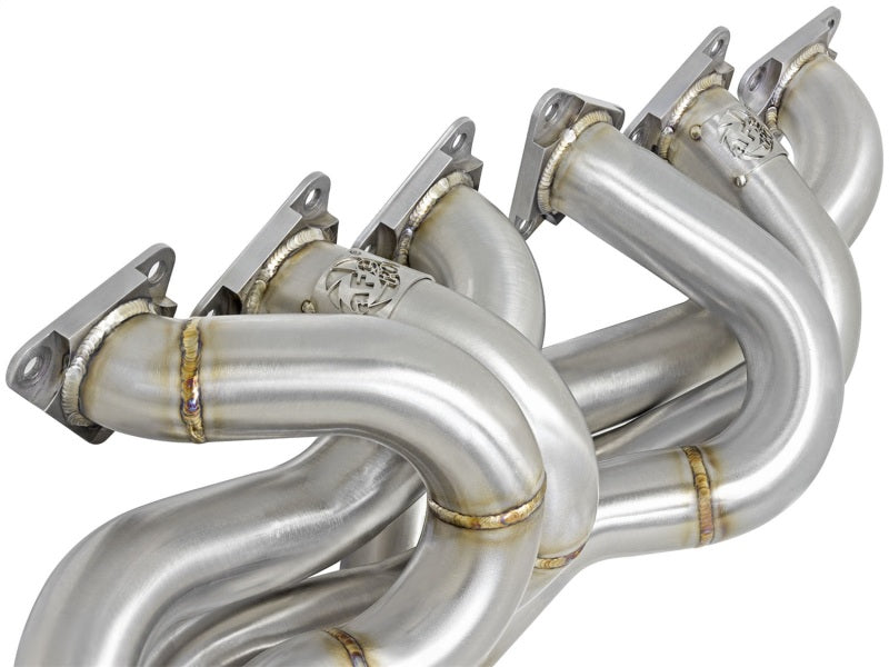 aFe Twisted Steel Headers (Catted) 01-06 BMW M3 L6-3.2L S54 aFe