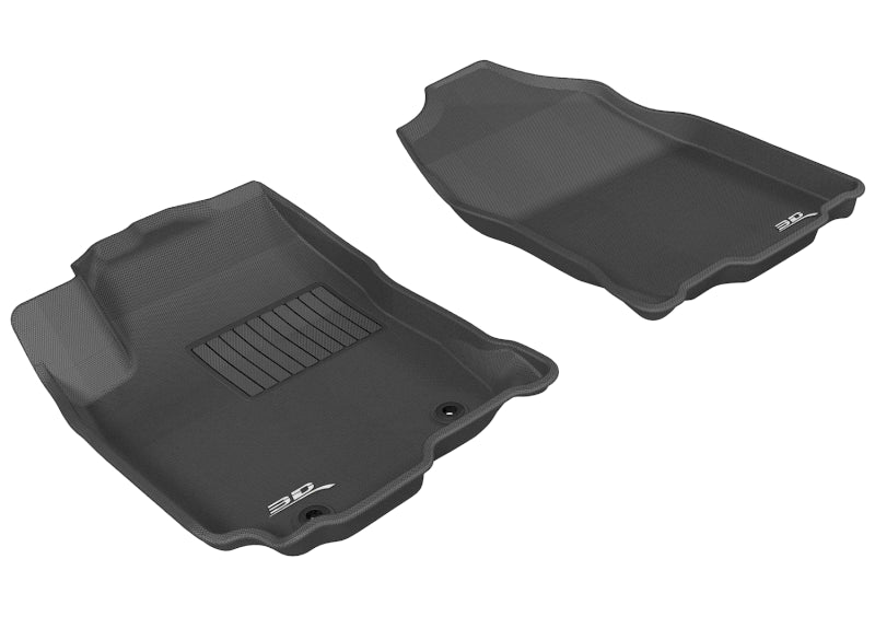 3D MAXpider 2013-2018 Toyota RAV4/RAV4 Hybrid Kagu 1st Row Floormat - Black - eliteracefab.com