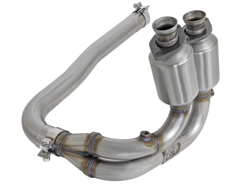 aFe Power Direct Fit Catalytic Converter Replacements Front 04-06 Jeep Wrangler (TJ/LJ) I6-4.0L - eliteracefab.com