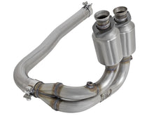 Load image into Gallery viewer, aFe Power Direct Fit Catalytic Converter Replacements Front 04-06 Jeep Wrangler (TJ/LJ) I6-4.0L - eliteracefab.com