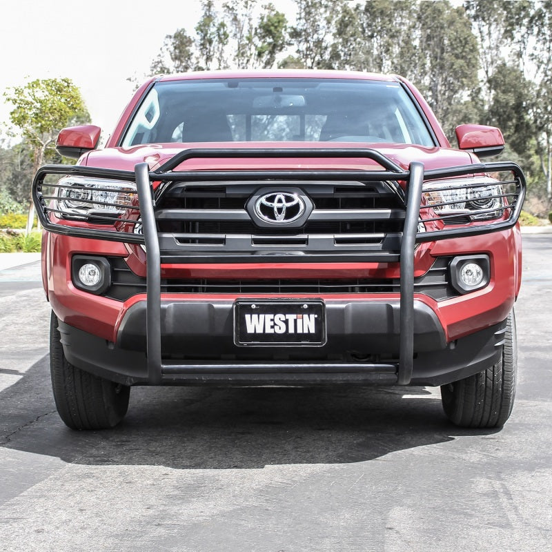 Westin 2005-2015 Toyota Tacoma Sportsman Grille Guard - Black Westin