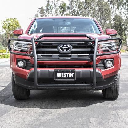 Westin 2016-2018 Toyota Tacoma Sportsman Grille Guard - Black Westin