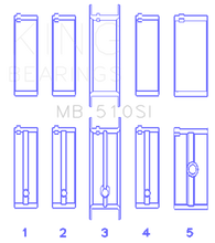 Load image into Gallery viewer, King Chrysler 360 Main Bearing Set