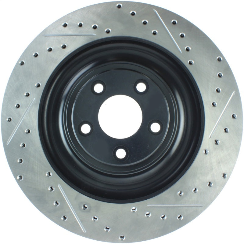 StopTech Slotted & Drilled Sport Brake Rotor Stoptech