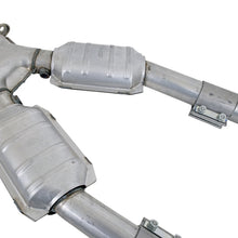 Load image into Gallery viewer, BBK 99-04 Mustang 4.6 GT / Cobra High Flow X Pipe With Catalytic Converters - 2-1/2 - eliteracefab.com