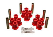 Load image into Gallery viewer, Energy Suspension Fd 4 Wd Frt Sprg Bush Set - Red