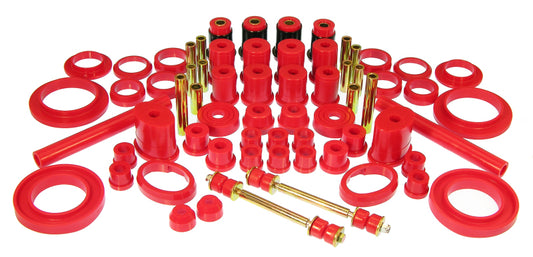Prothane Total Vehicle Suspension Bushing Kit for 1983–1984 Ford Mustang w/o Trans. Mount, Red – 6-2031